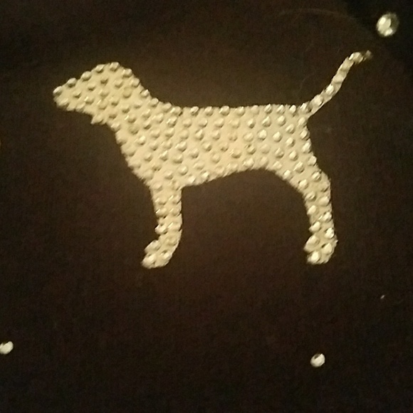 VS PINK Rhinestone Hoodie and Pant Set - Picture 4 of 7